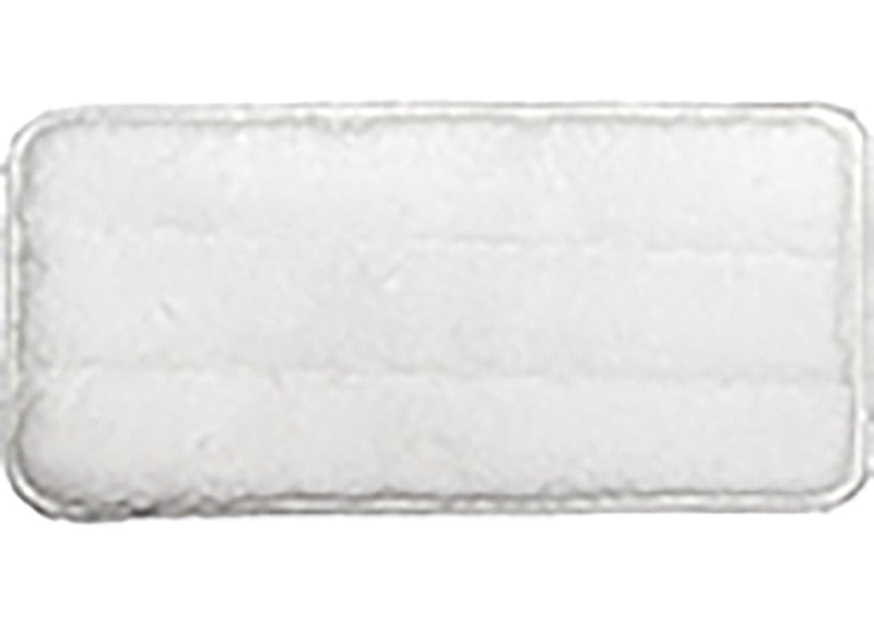 Handpad Klett | weiss | 27 x 13 cm