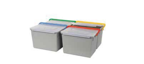10 Liter Eimer | Grau | mit Farbcodierung | 1 Stück 10 Liter Eimer | Grau | mit Farbcodierung | 1 Stück