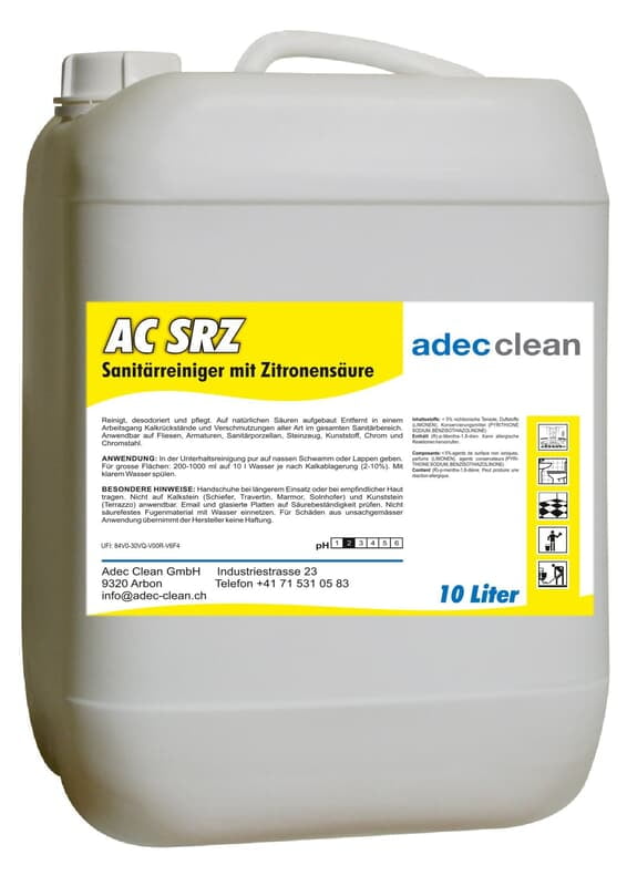 AC SRZ | Sanitärreiniger | 10 L AC SRZ | Sanitärreiniger | 10 L