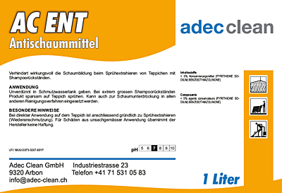 AC ENT | Entschäumer | 1 Liter
