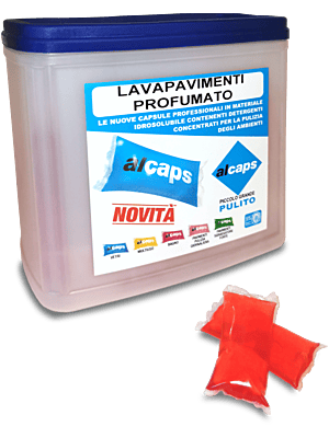 ALCAPS Bodenreiniger parfümiert | 1 x 100 Caps à 5 ml