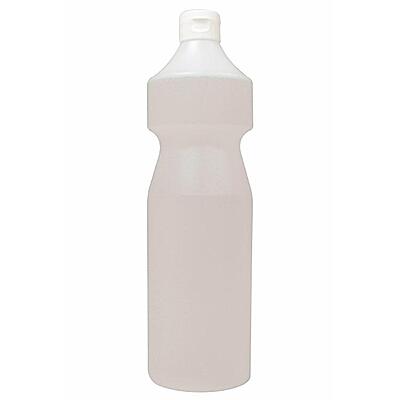 Rundflasche | 1 Liter | mit Griffmulde neutral