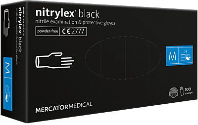 Einweghandschuhe Nitril | nitrylex® black | M Einweghandschuhe Nitril | nitrylex® black | M