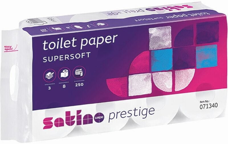 Toilettenpapier Satino Prestige | 3-lagig | 250 Blatt