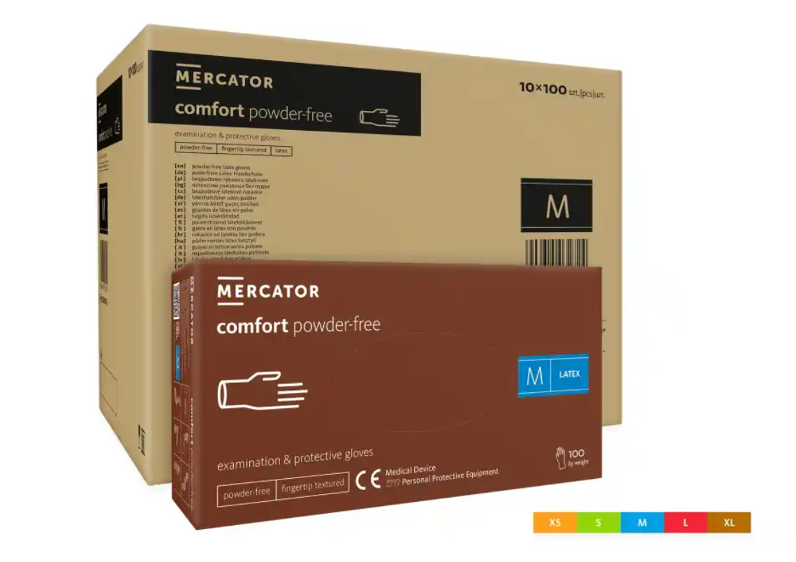 Einweghandschuhe | Latex | comfort® Einweghandschuhe | Latex | comfort®